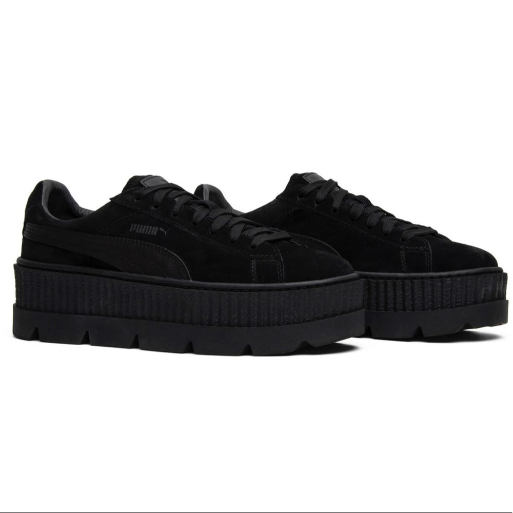 PUMA X RIHANNA FENTY CREEPER SNEAKER BLACK SIZE 8